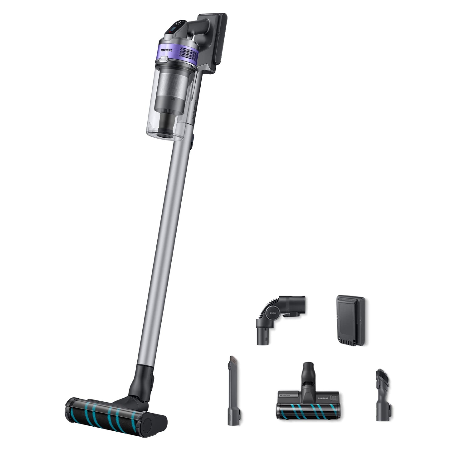 Samsung Aspiradora Cable Jet 75E Pet 200W, con Cepillo para Mascotas VS20B75AGR5/WA