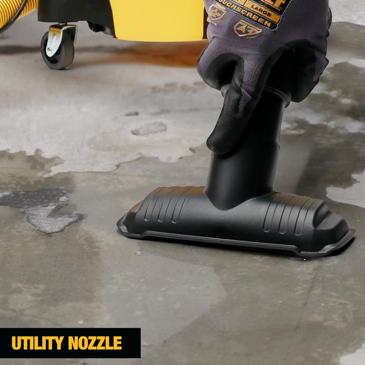 DEWALT Shop Vacuum DXV05P-QTB Aspiradora de 5 galones 4 HP STEALTHSONIC Aspiradora de tienda ultra silenciosa de polietileno con potente succión para garaje, lugar de trabajo y taller