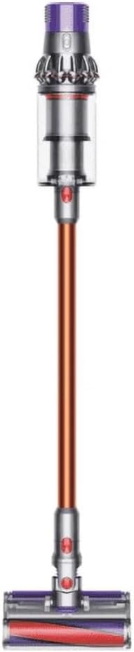 Dyson V11 Fluffy™ Aspiradora sin Cable – 185 AW, 60 min de autonomía, Cepillo con Suave Cabezal Giratorio, minicepillo motorizado, 3 Modos de Potencia, Pantalla LCD, Roja